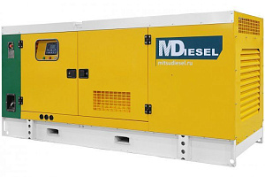 Дизельный генератор MitsuDiesel МД АД-80С-Т400-1РКМ29 в шумозащитном кожухе ДизельЭнергоРесурс